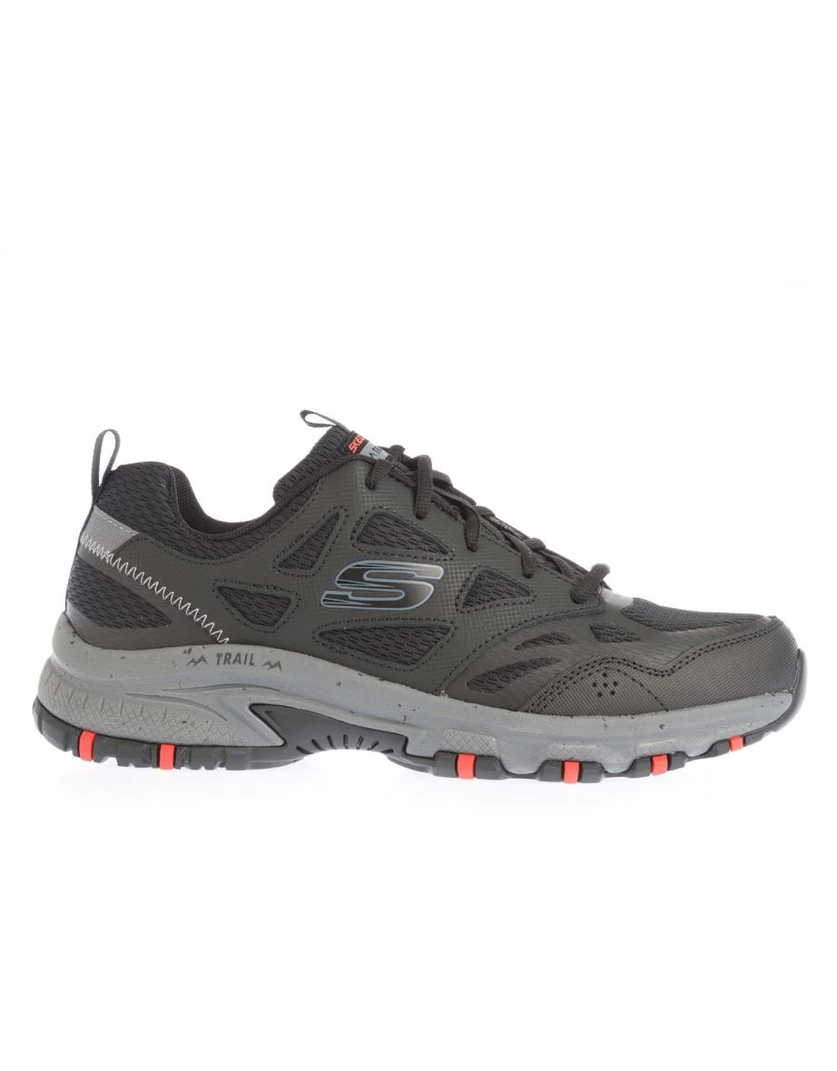 Men's Skechers Hillcrest - Vast Adventure Trail Trainers in Black