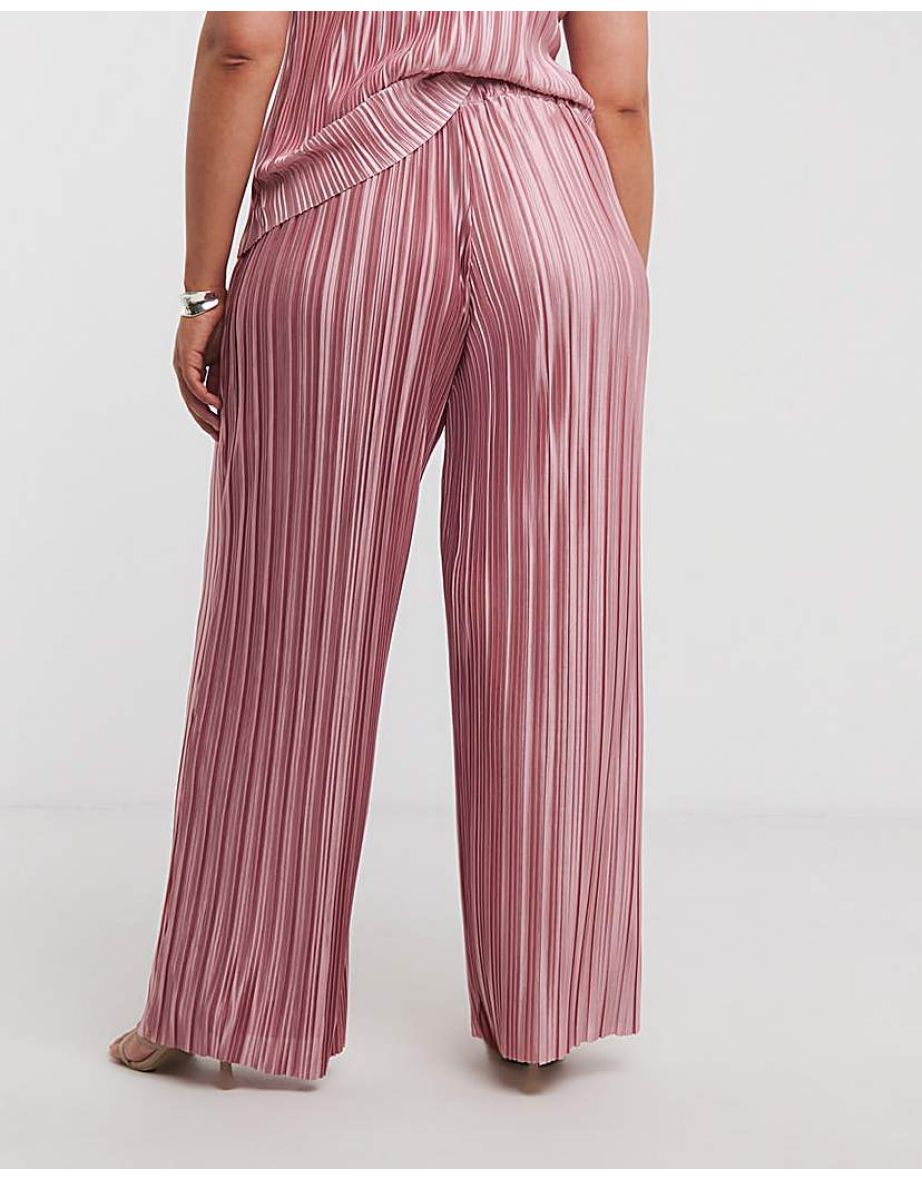 Joanna Hope Plisse Wide Leg Trousers - 3