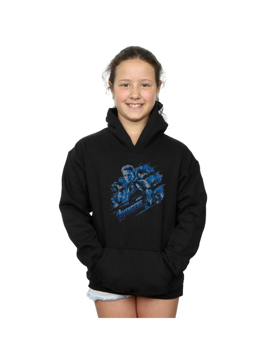 Marvel Girls Avengers Endgame Hero Flash Hoodie - Black - 2