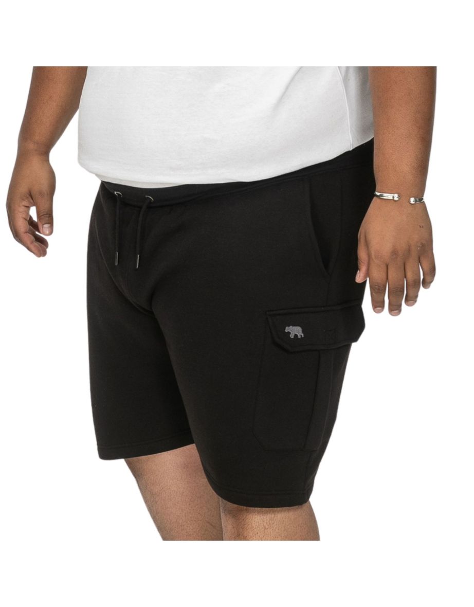 D555 Mens Wigan Big & Tall Fleece Cargo Shorts - 1
