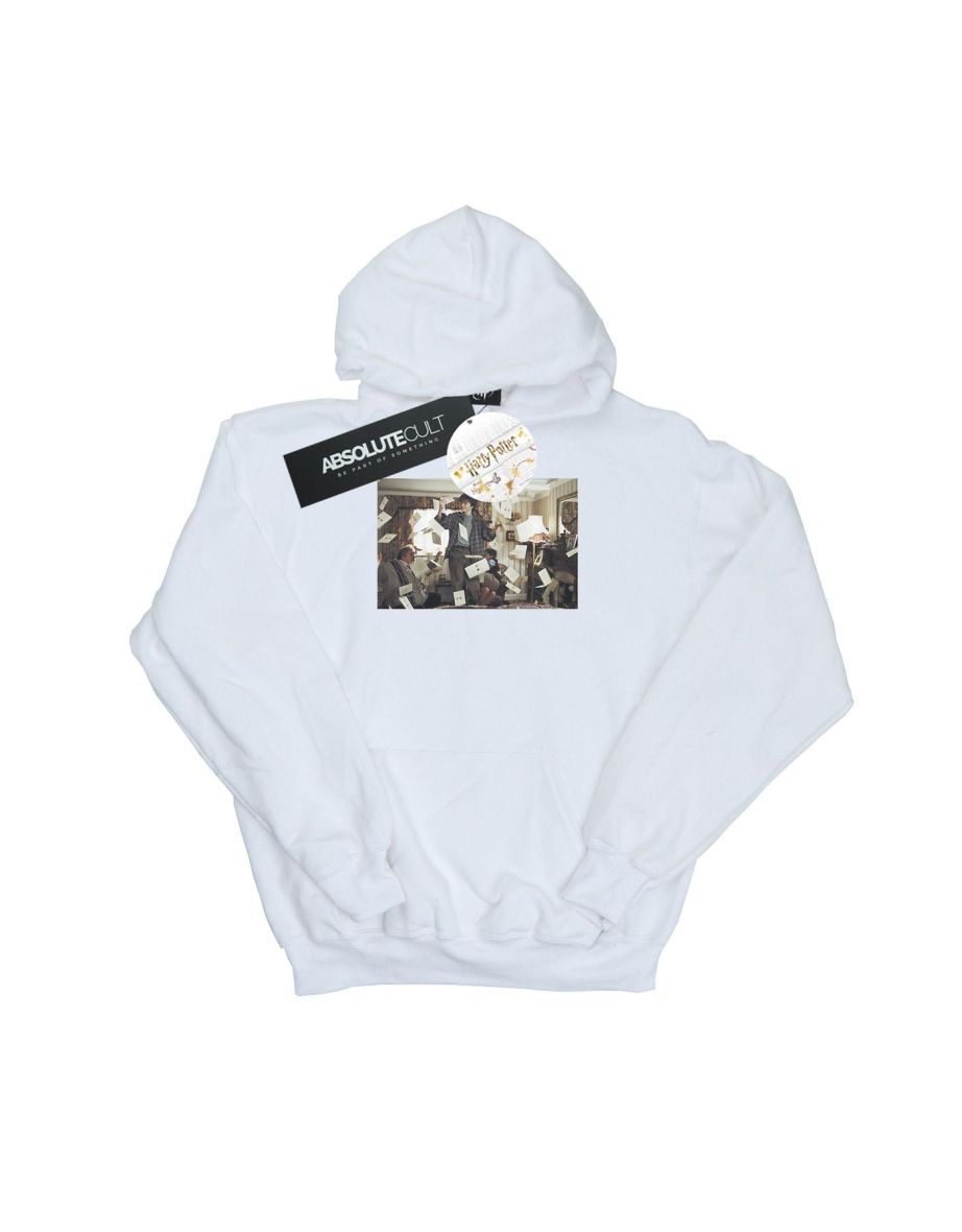 Harry Potter Mens Letter From Hogwarts Hoodie - White