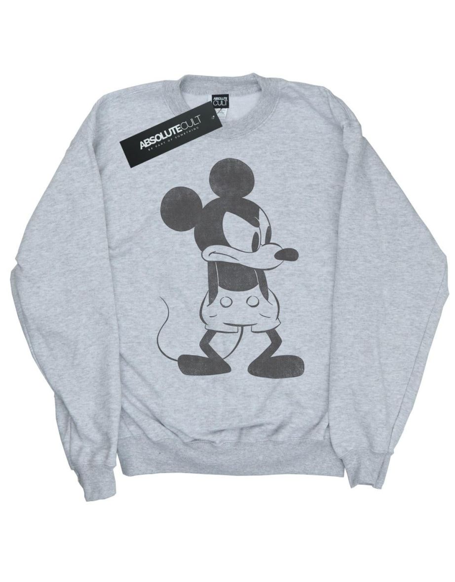 Shop Disney Girls Mickey Mouse Angry Sweatshirt Sports Grey Online in Oman VogaCloset