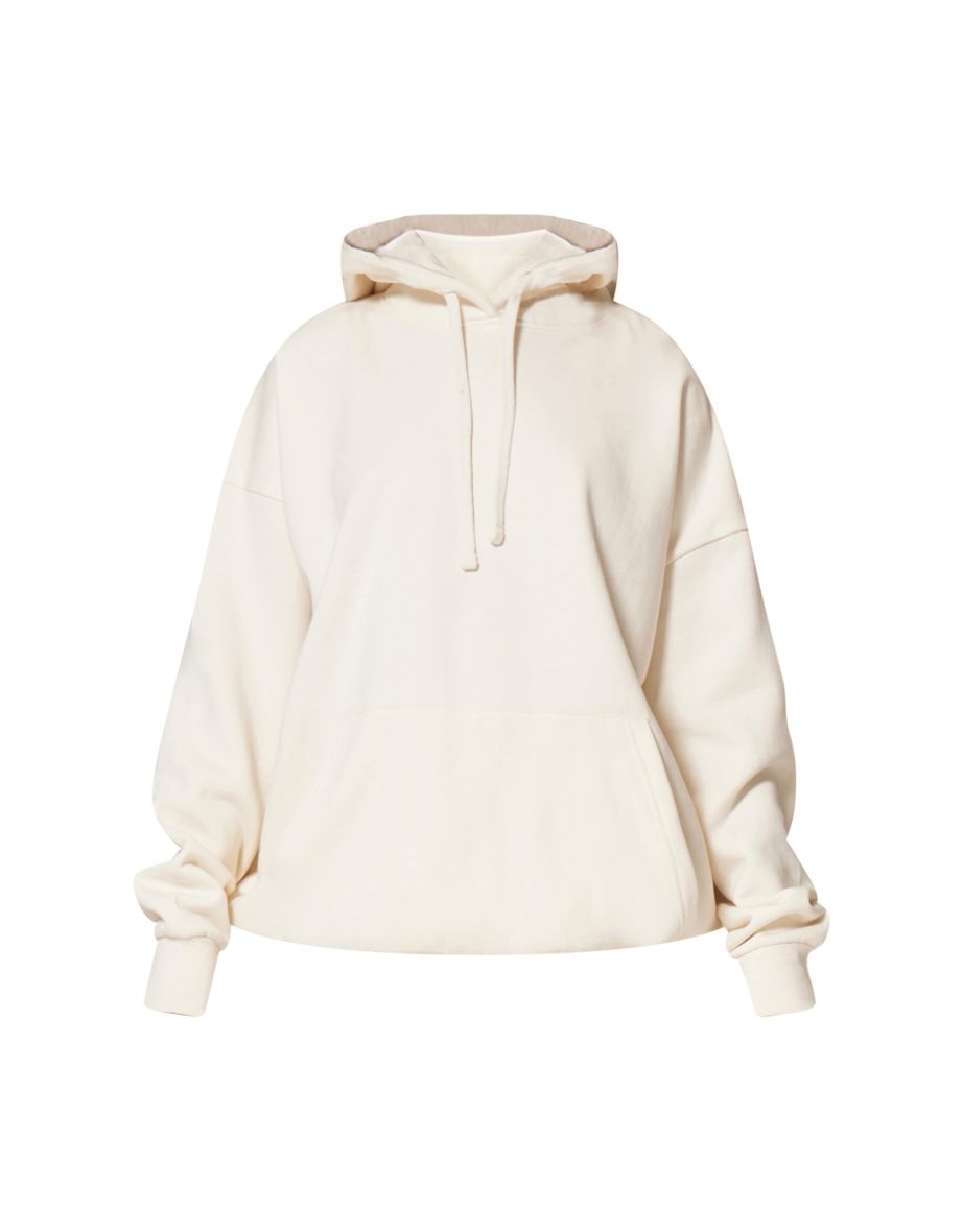 PRETTYLITTLETHING Sand Premium Studio Print Oversized Hoodie - 4