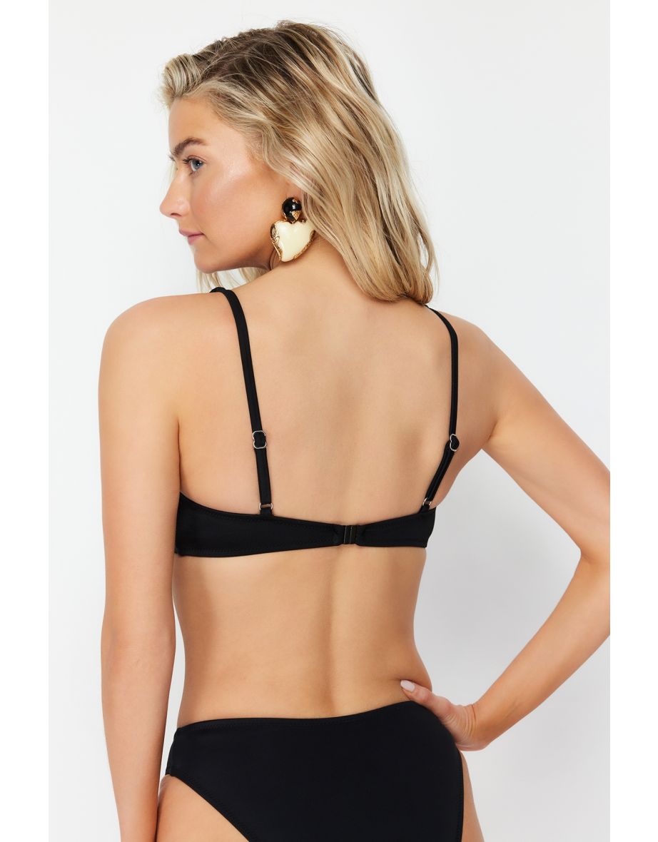 Black Bralette Bikini Top