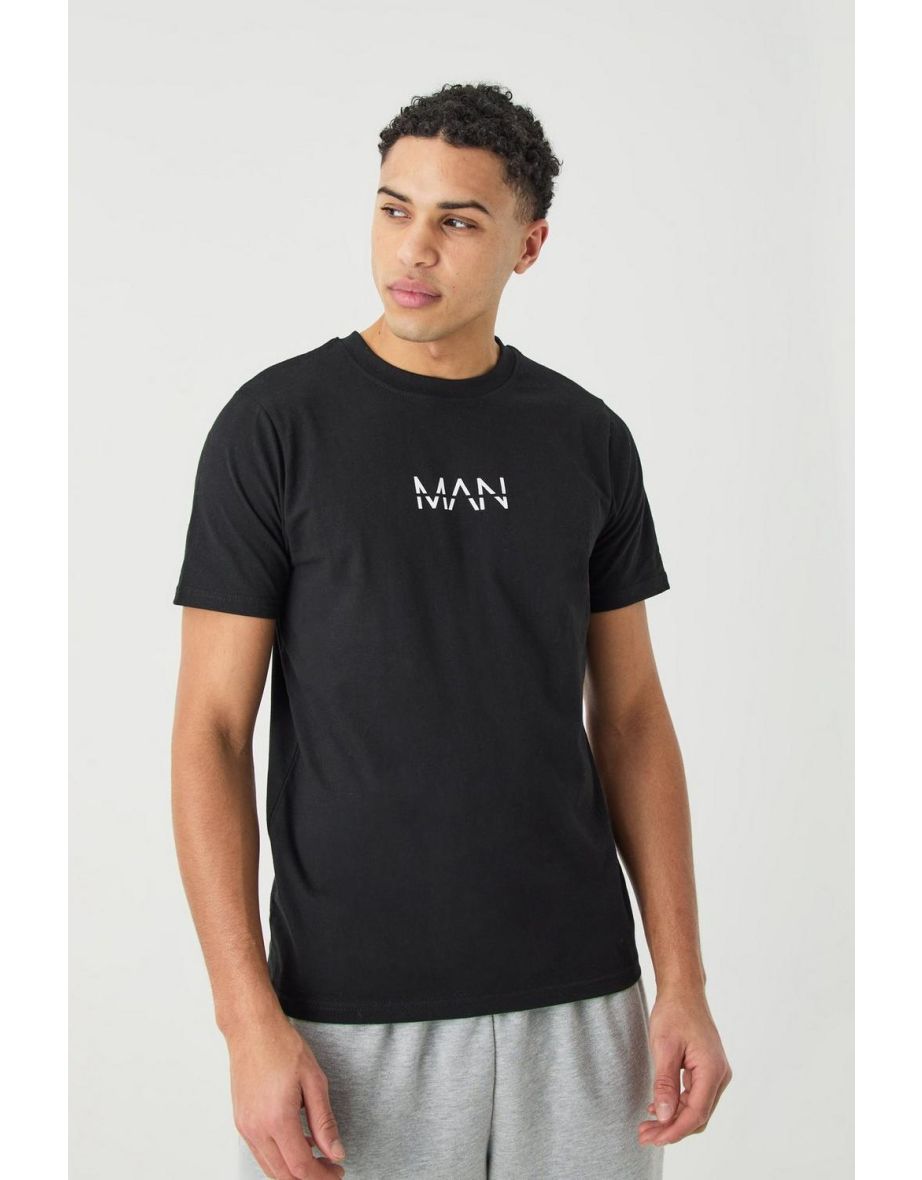 Man Dash Slim Fit T-shirt - black