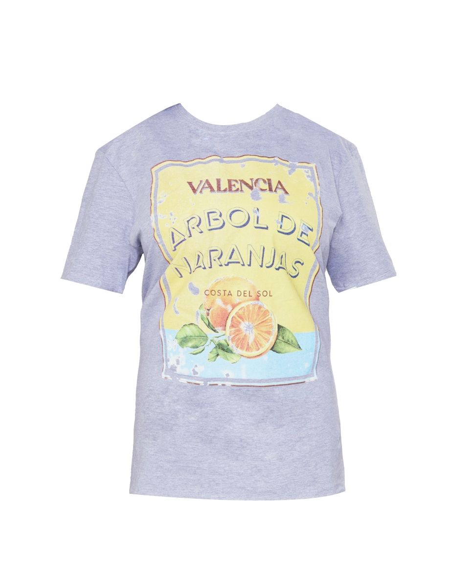 Plus Ash Grey Valenica Slogan T Shirt - 4