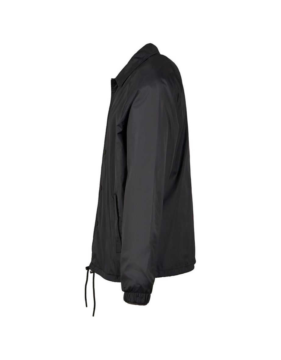 Mens Coach Jacket - Black - 2