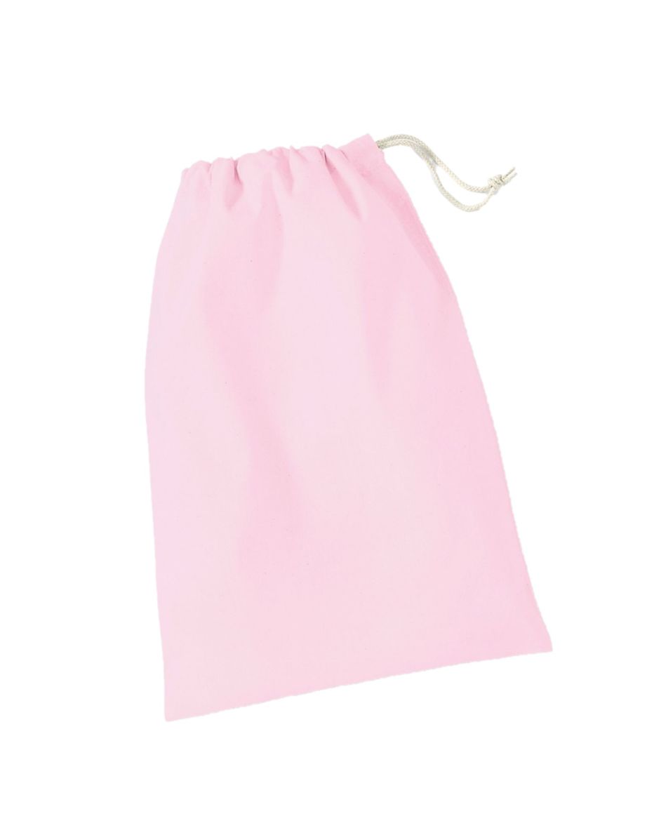 Westford Mill Stuff Drawstring Bag - Pink