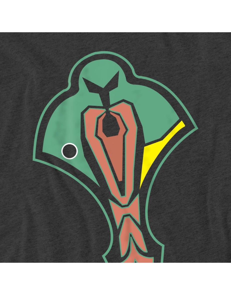 Star Trek Unisex Adult Cardassian Logo T-Shirt - Charcoal - 3