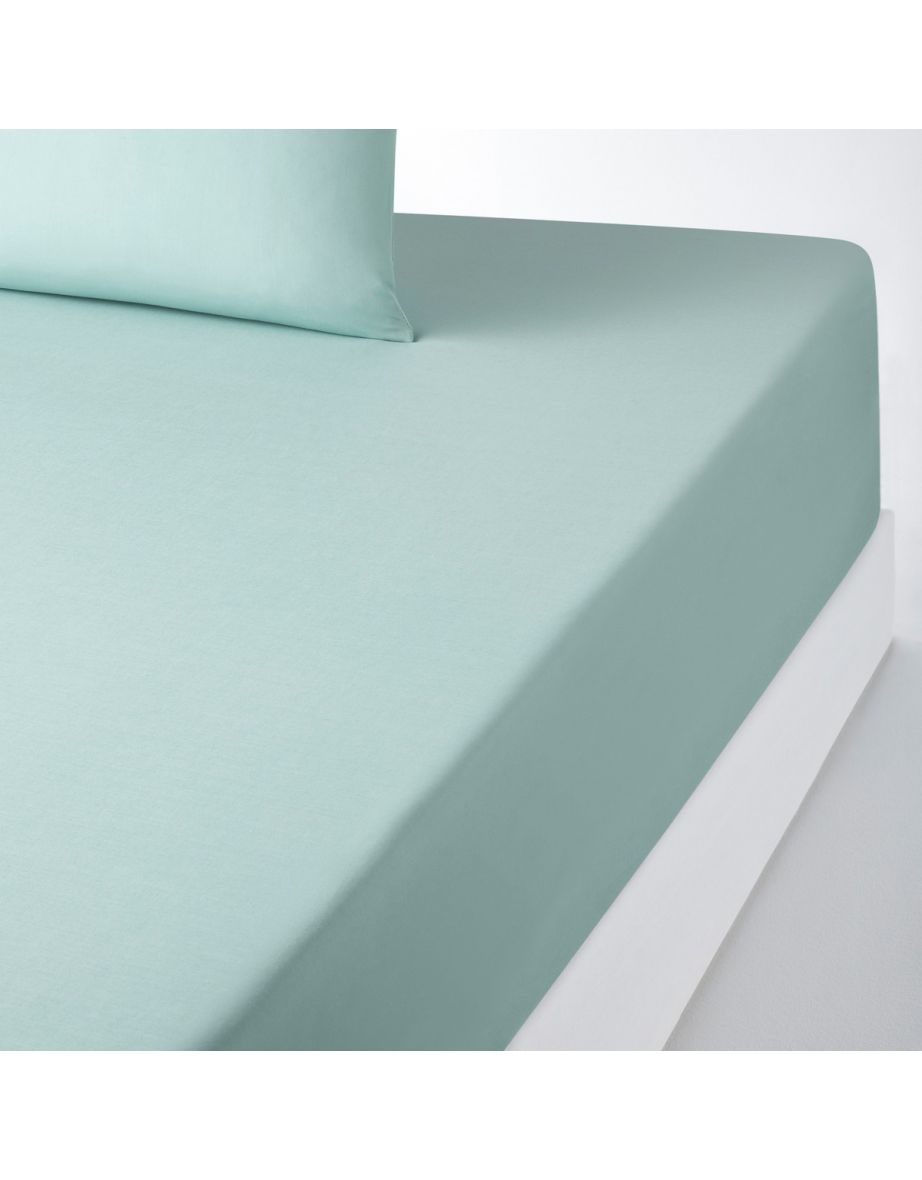 SCENARIO Cotton Plain Fitted Sheet