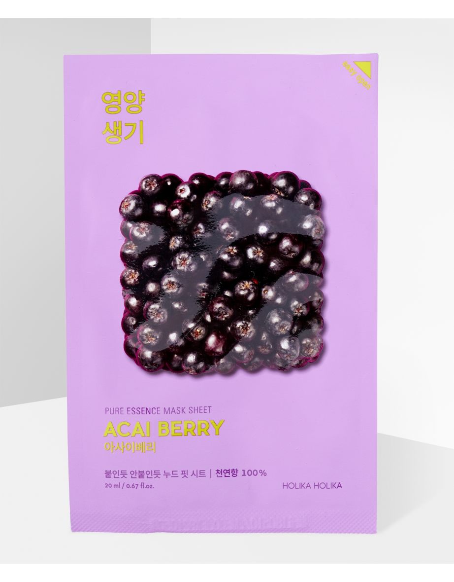Pure Essence Mask Sheet Acai Berry - 2