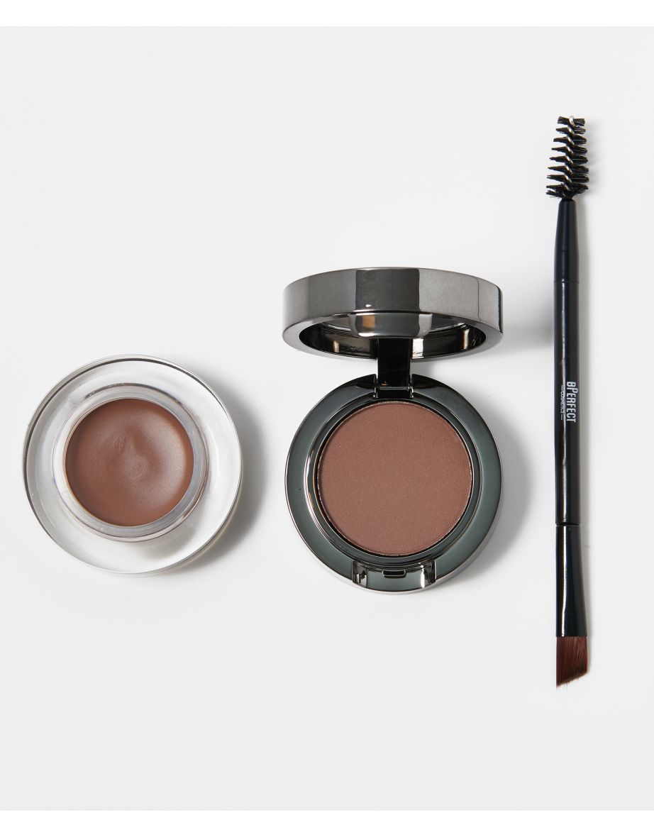 Indestructi'brow Lock & Load  Eyebrow Powder & Pomade Duo Dark Brown 8g