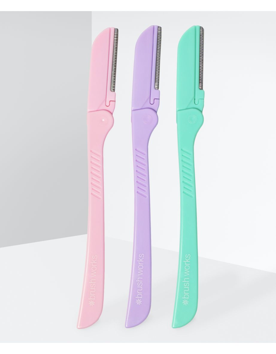 Precision Pastel Eyebrow Razors 3pieces
