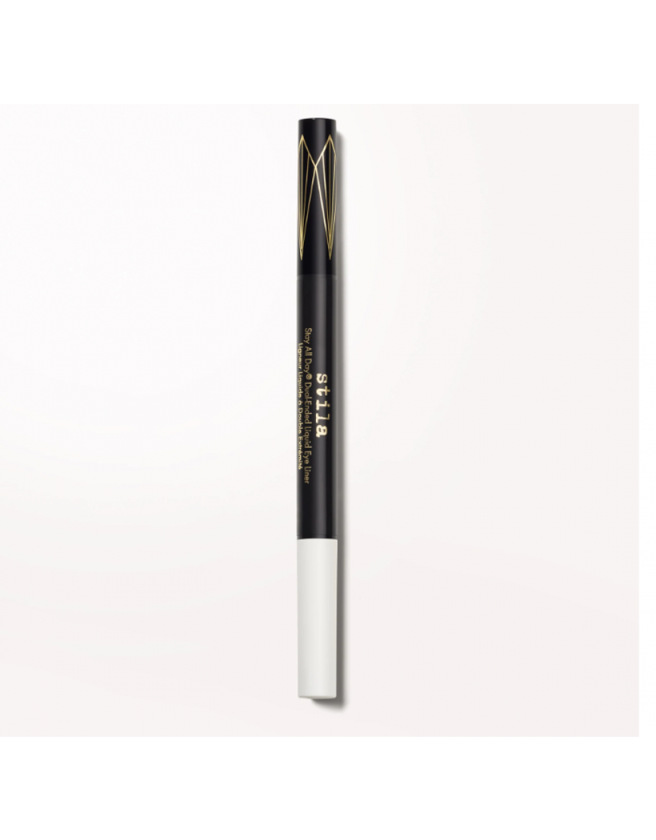 Stila Stay All Day Dual-Ended Liquid Eye Liner-Intense Black/Snow