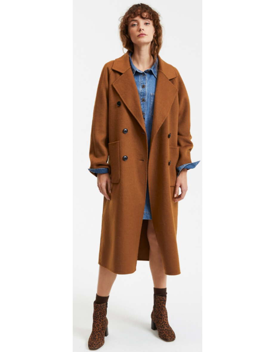 Signatures Martial Oversize Coat in Wool Mix