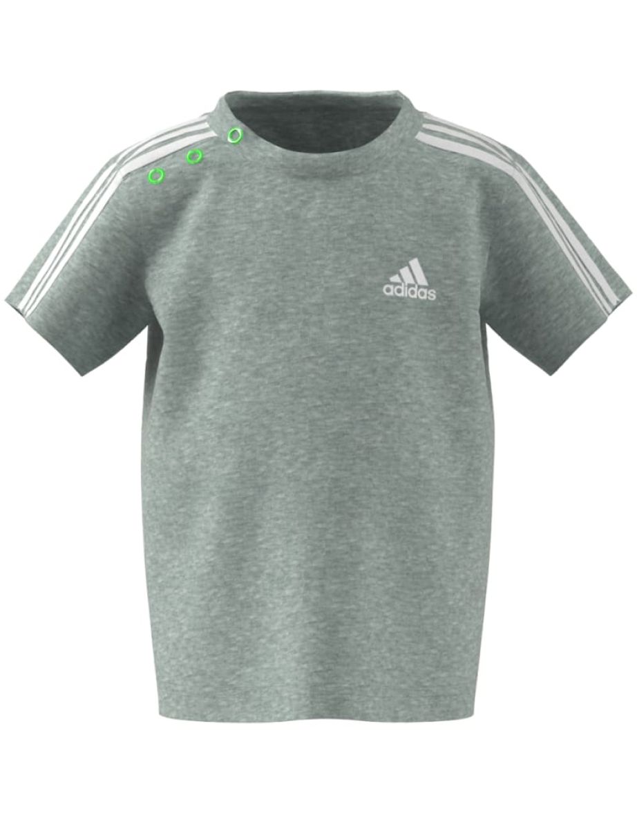 Kids ADIDAS INFANT BOY ESSENTIALS 3 STRIPES T-SHIRT - 2