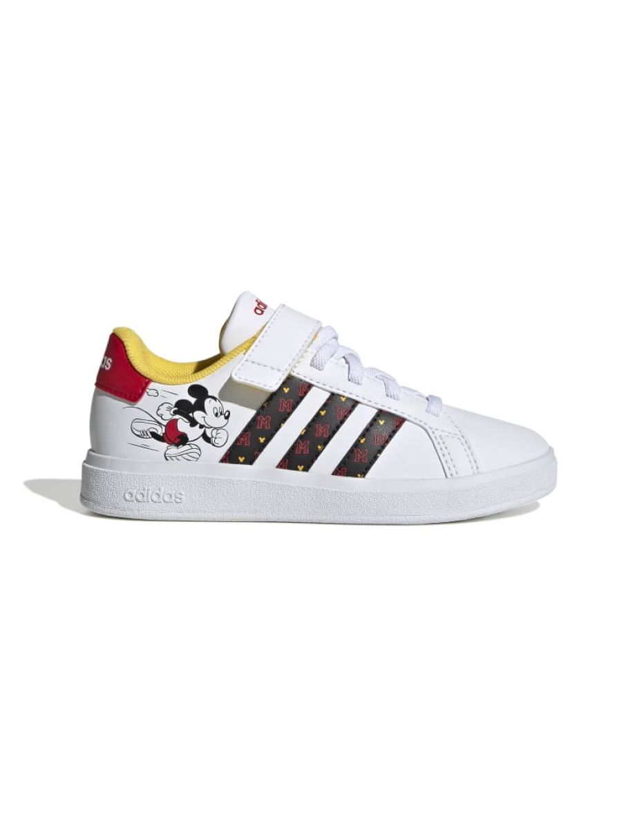 Shop Kids adidas x Disney Grand Court Mickey Hook and Loop Shoes Online in Bahrain VogaCloset