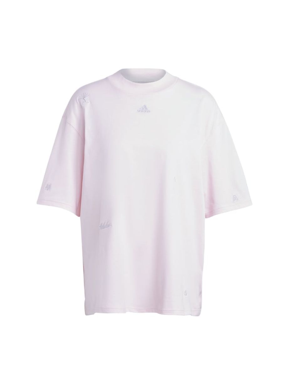 Boyfriend T-Shirt with Healing Crystals Inspired Graphics - 6