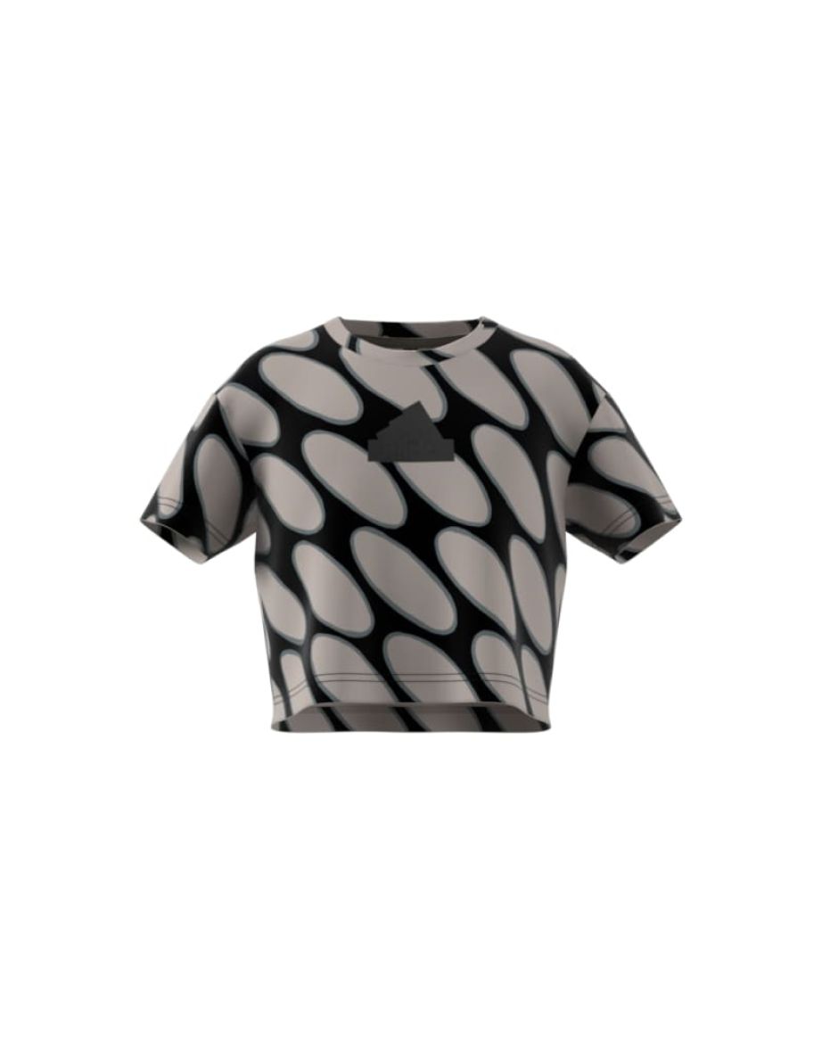 Girls Marimekko Allover Print Cotton T-Shirt - 5