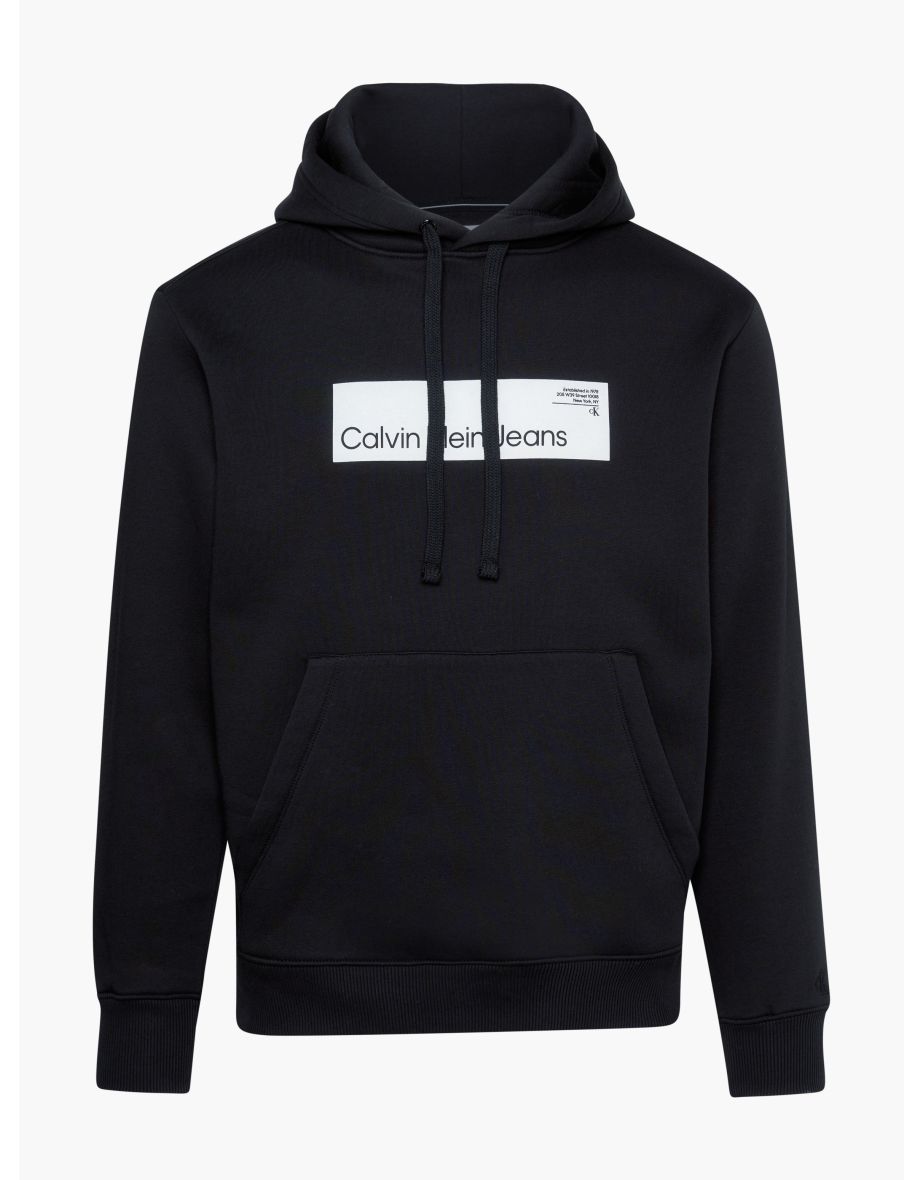 Shop Calvin Klein Jeans HYPER REAL BOX LOGO HOODIE Online in Bahrain VogaCloset