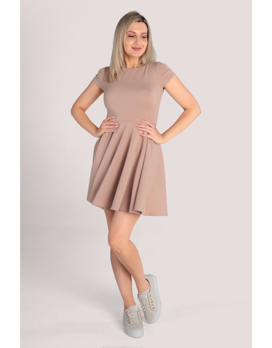 Closet Blu Skater Dress  BLUSH