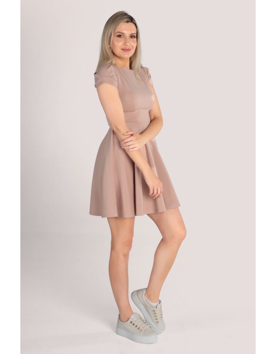 Closet Blu Skater Dress  BLUSH - 3