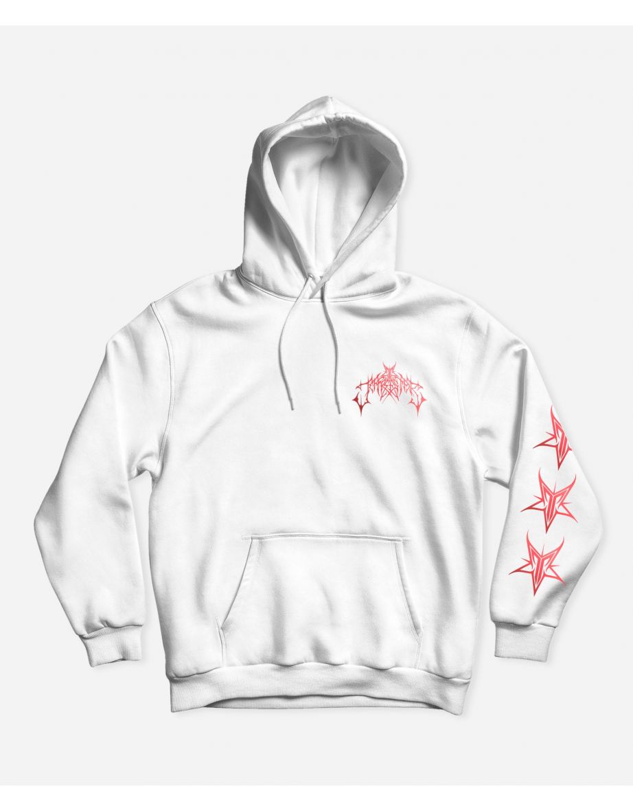Scene Queen White Hoodie Scene Queen White Hoodie Medium