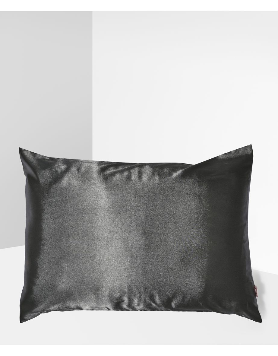 Satin Pillowcase Charcoal Grey