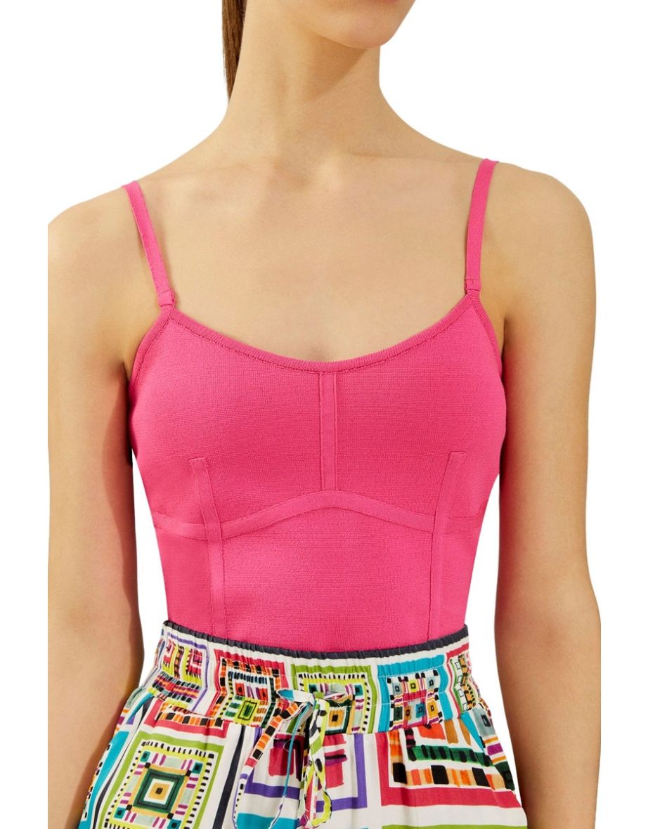 Strap Corset Crop