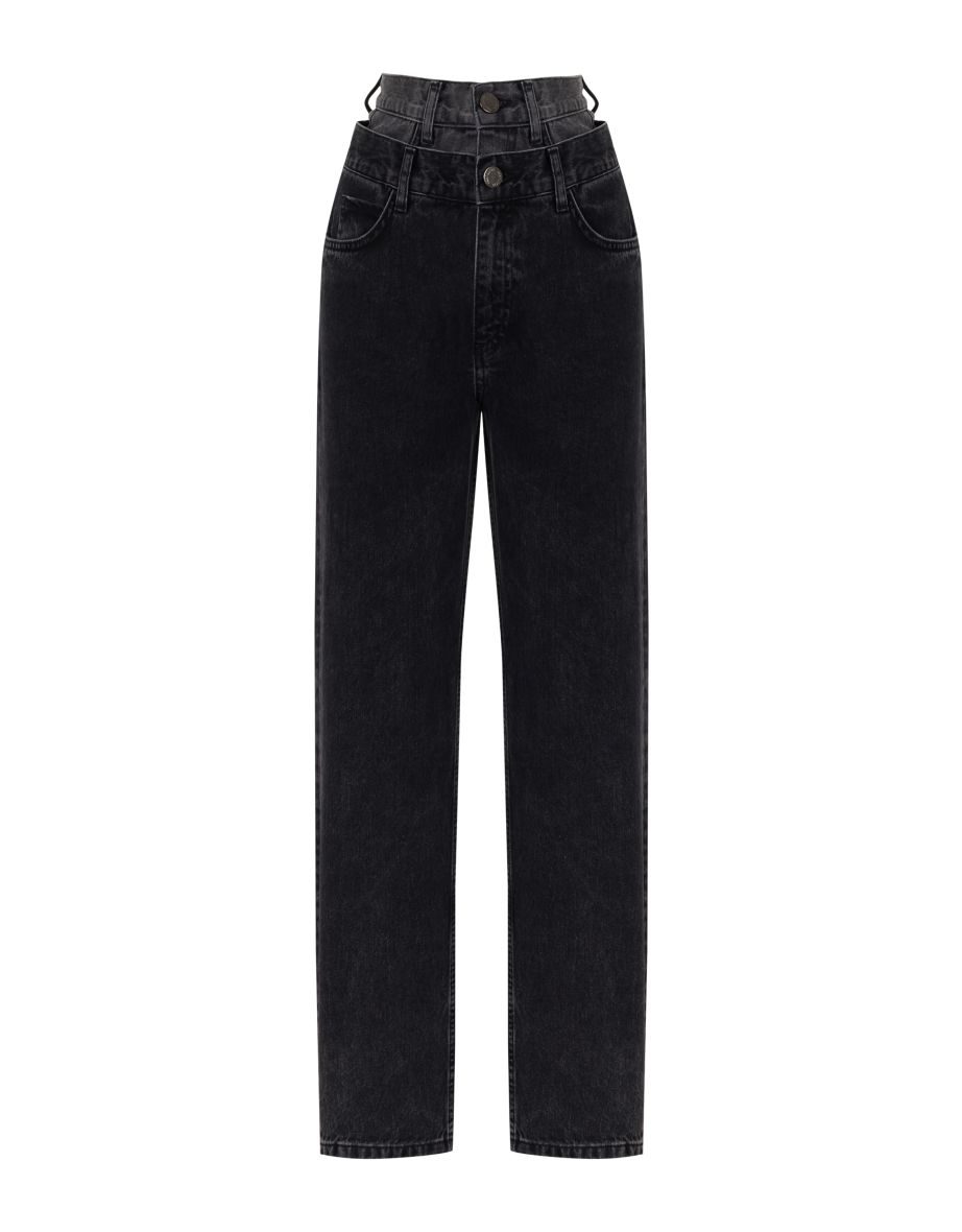 Double Waisted Jeans