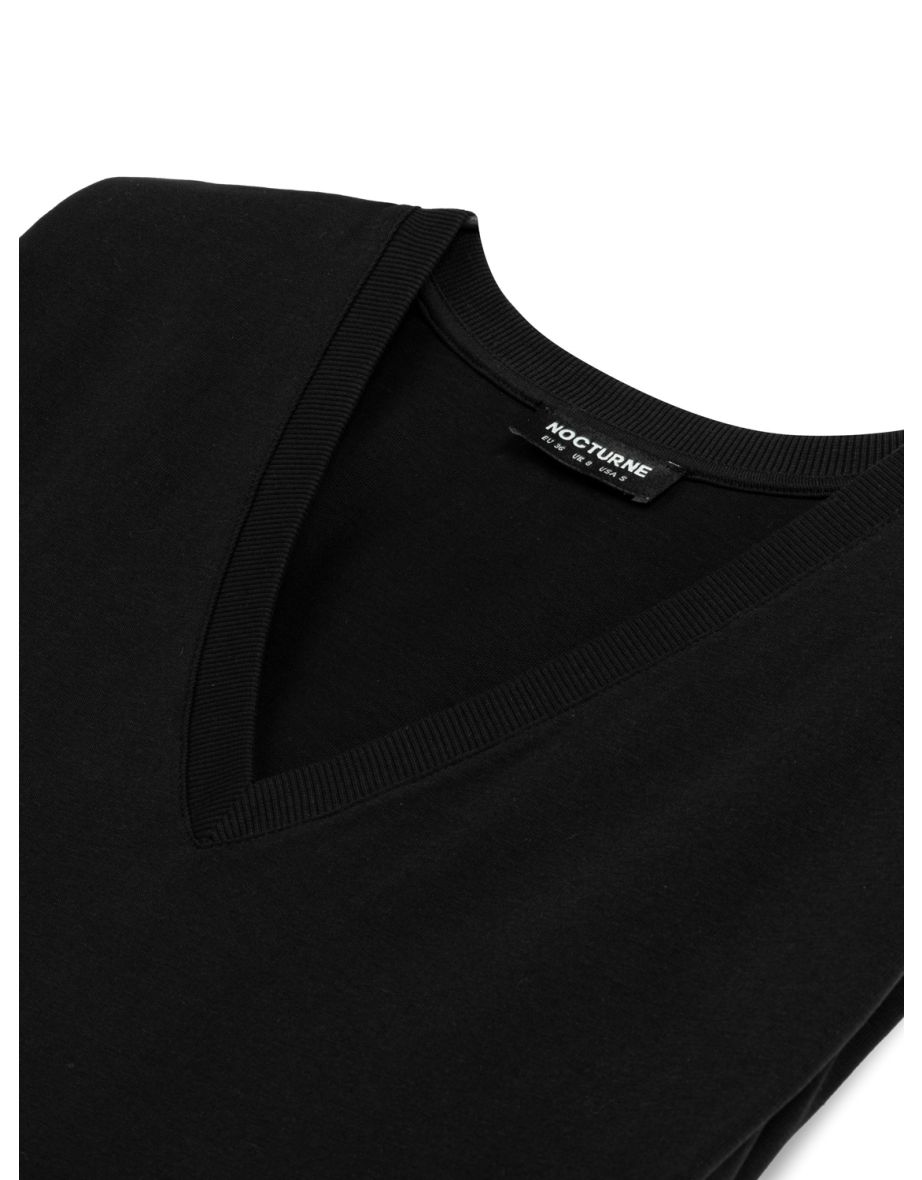 V-Neck Padded T-Shirt - 5