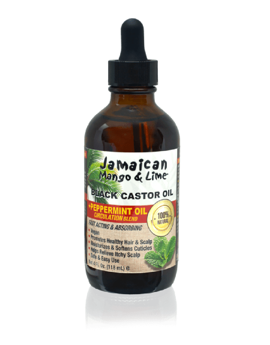 Jamaican Mango & Lime Black Castor Oil Peppermint