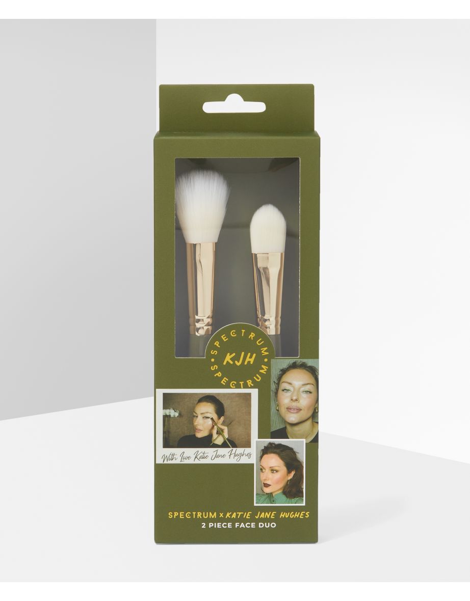 KJH 2 Piece Face Brush Set - 2