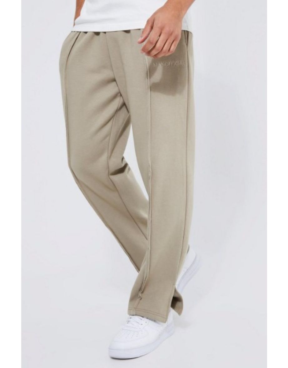 Split discount hem sweatpants