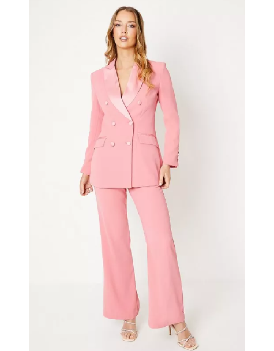 Premium Hourglass Silhouette Double Breasted Blazer - 3