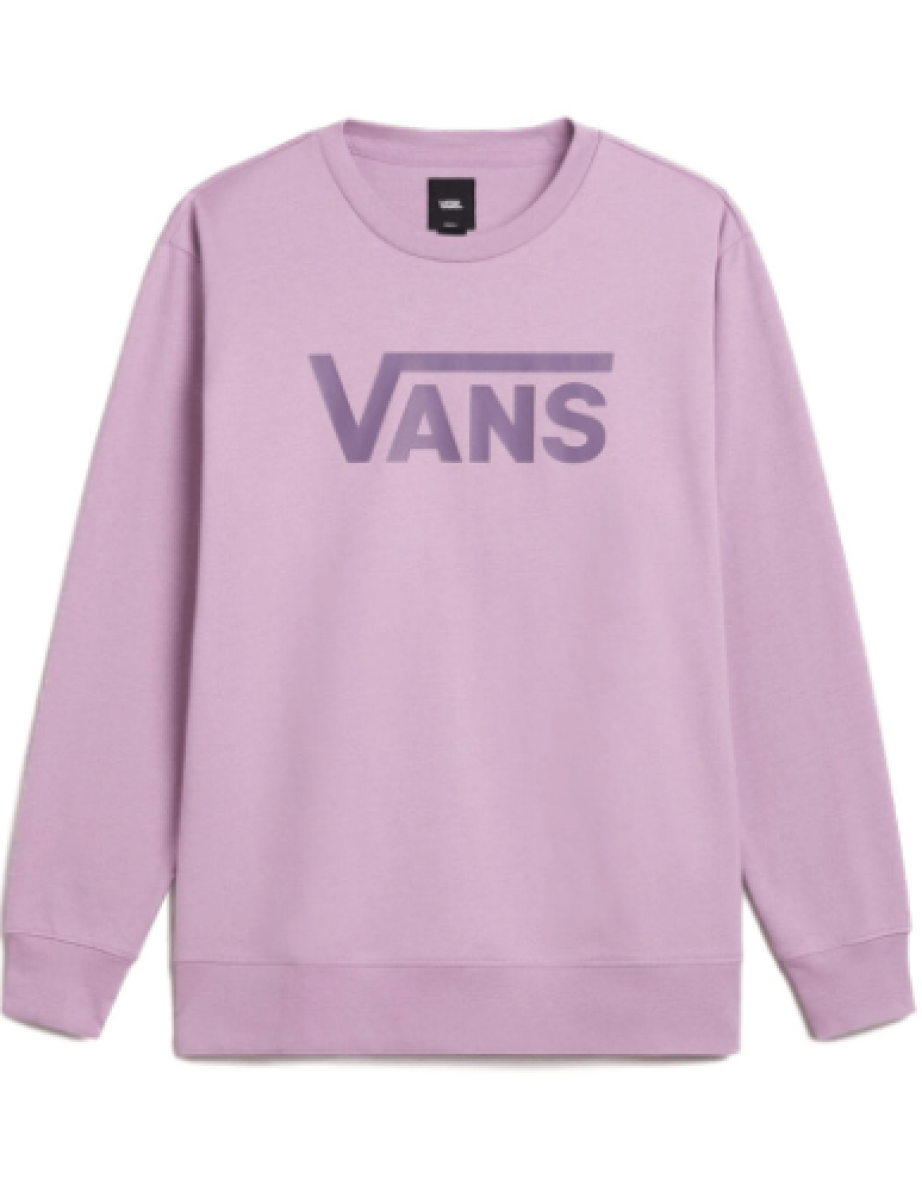 Vans Womens Drop V Logo BFF Crew Jumper Pullover Sweatshirt