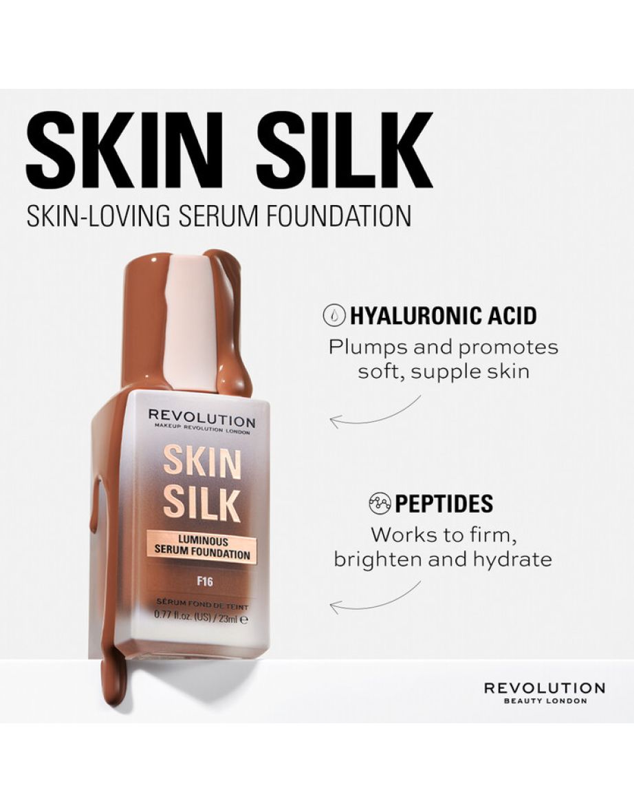 Revolution Skin Silk Serum Foundation F3 - 7