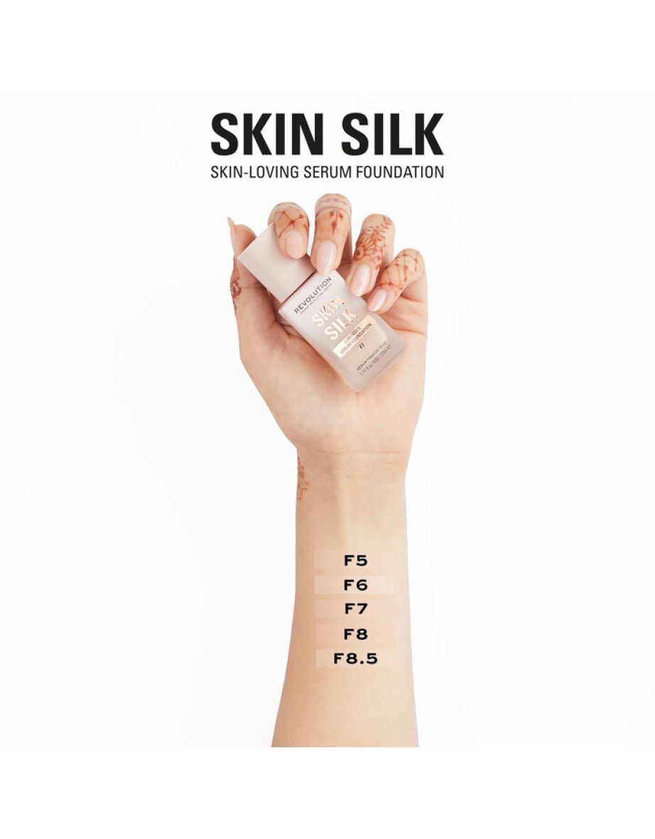 Revolution Skin Silk Serum Foundation F8 - 7