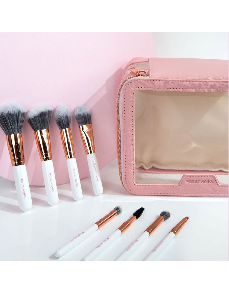 Brushworks Exclusive Makeup Brush and Bag Set - 2