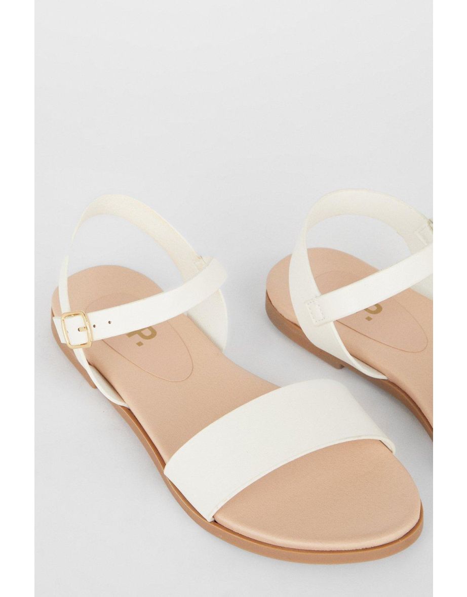 Extra Wide Fit Faye Flat Sandals - 3
