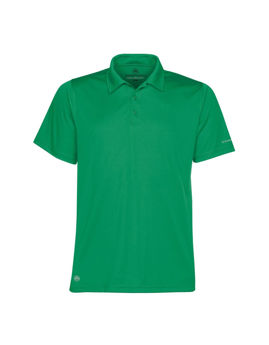 Stormtech Mens Short Sleeve Sports Performance Polo Shirt - Kelly Green