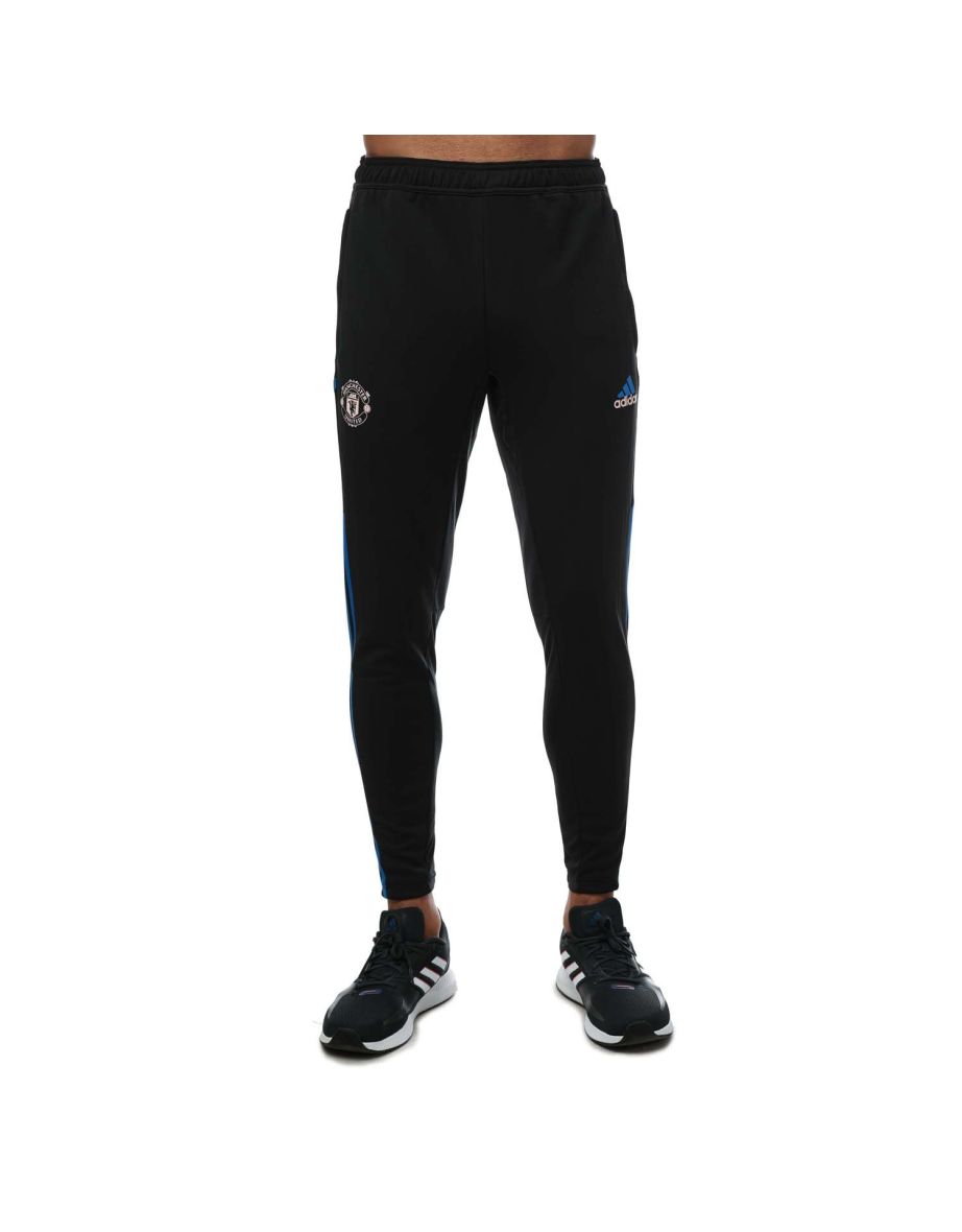 Men's adidas Manchester United Condivo 22 Training Bottoms in Black