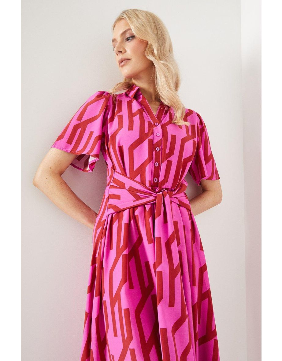 Principles by Debenhams A-Line Midi Shirt Dress - 3