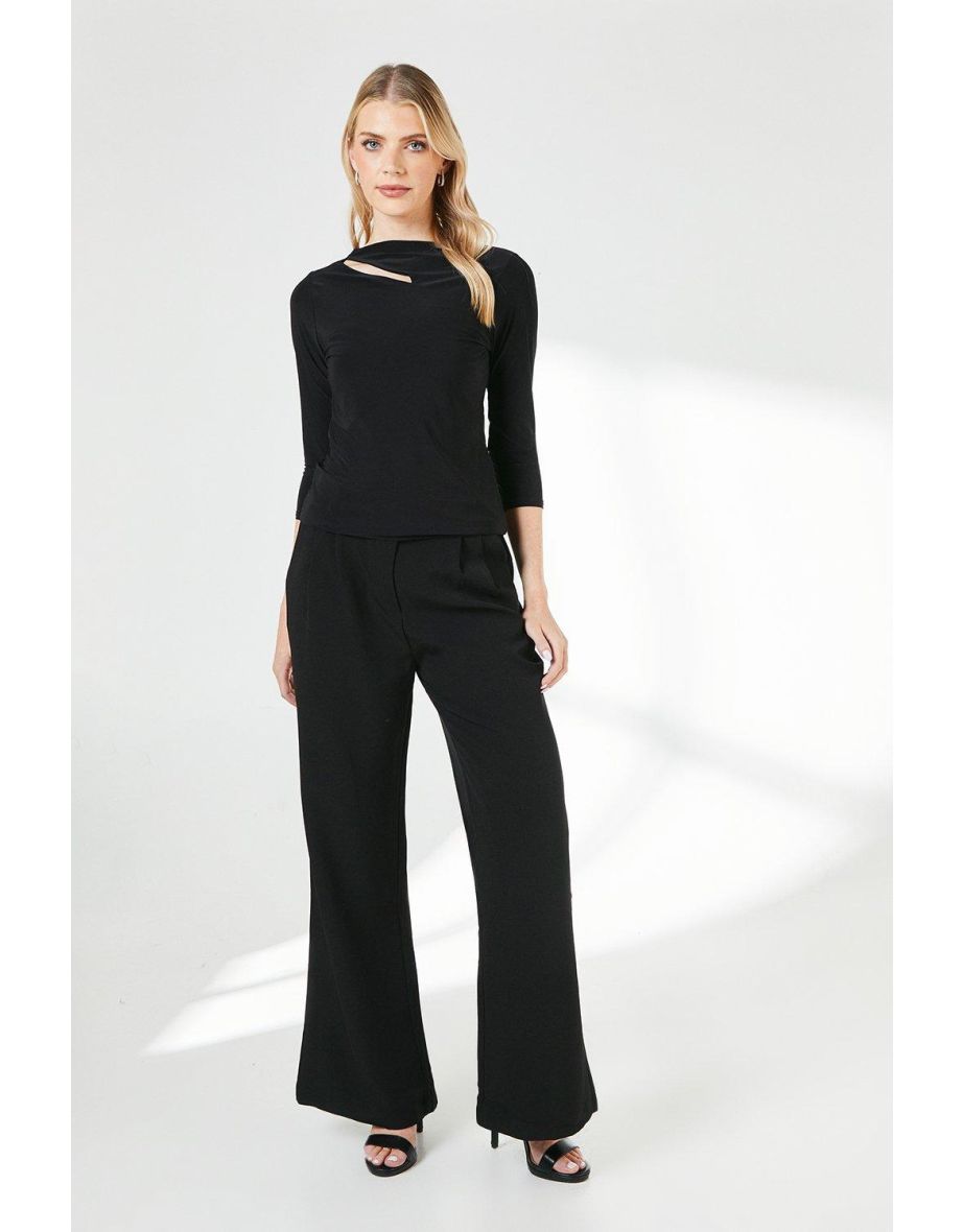 Principles by Debenhams Black Cut-out Top