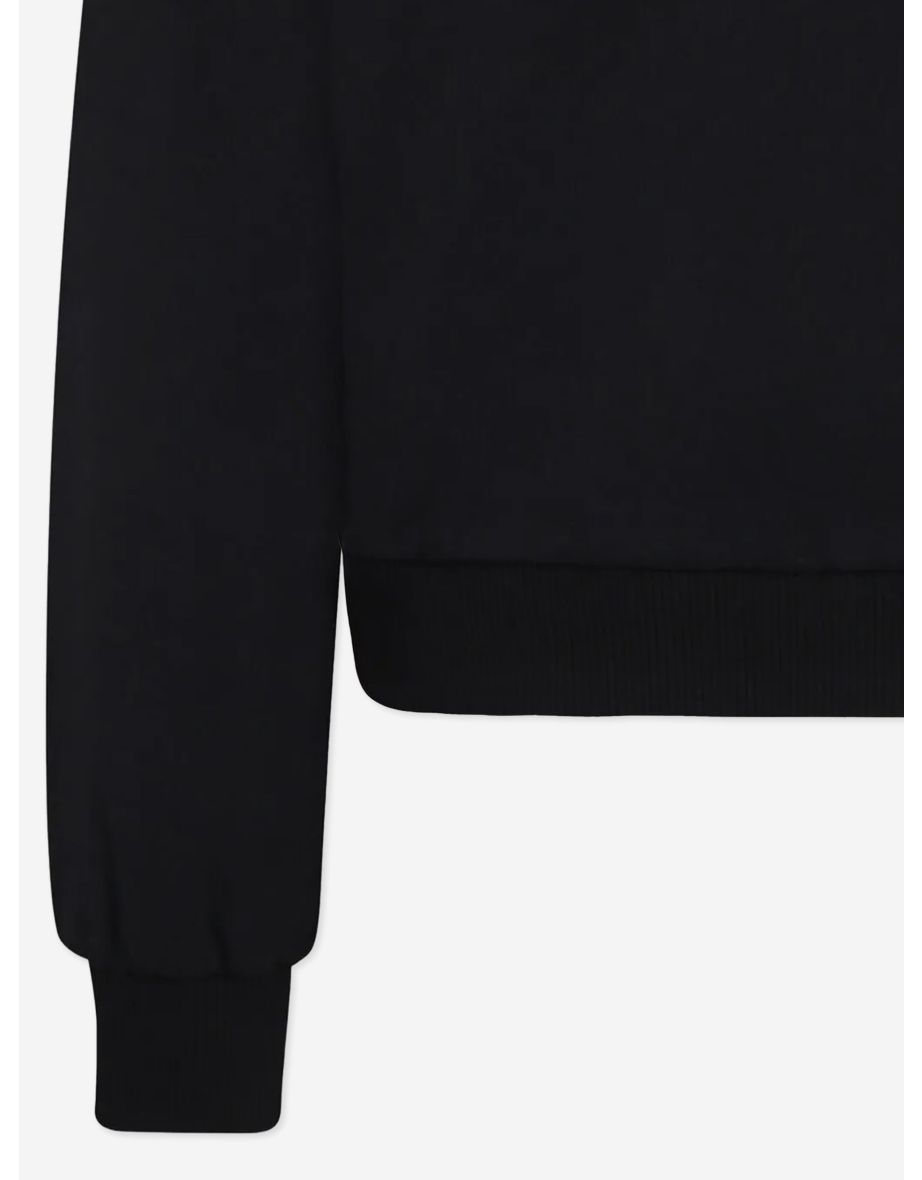Girls Teddy Bear Sweatshirt in Black - 3
