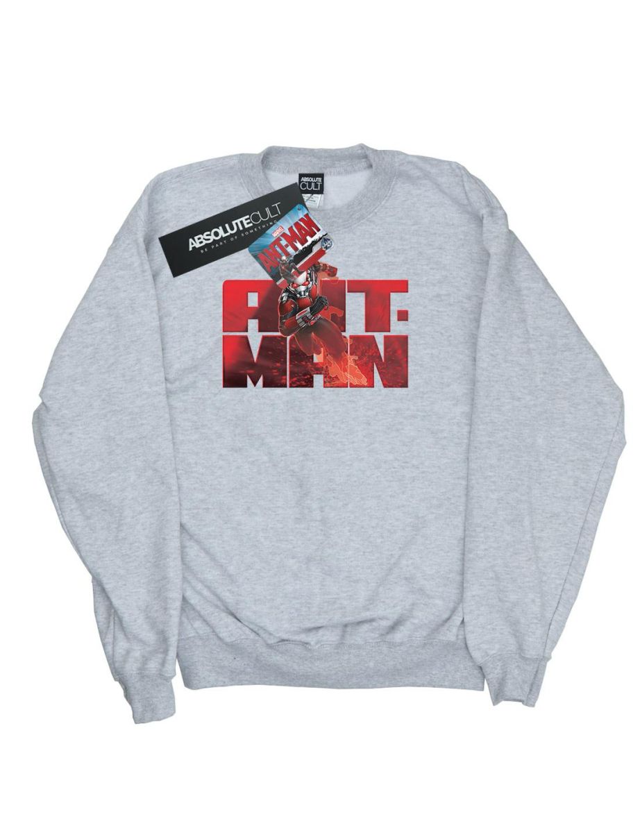 Marvel Boys Ant-Man Running Sweatshirt - Sports Grey - 1
