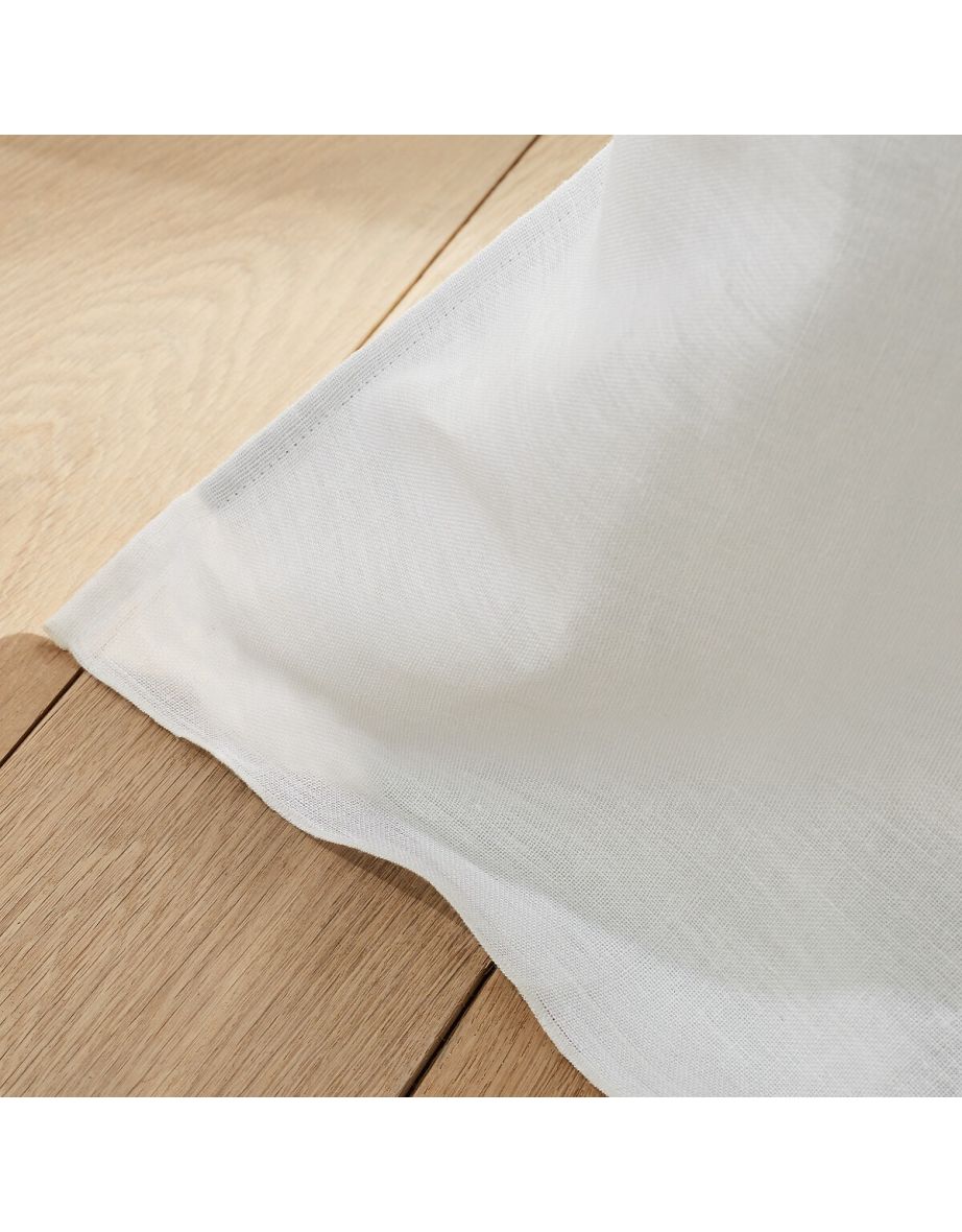 Colin Pure Linen Blackout Curtain with Eyelets - 2