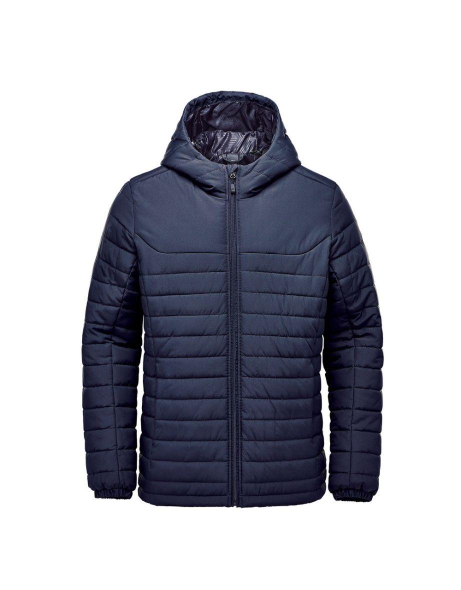 Stormtech Mens Nautilus Quilted Hooded Jacket - Navy