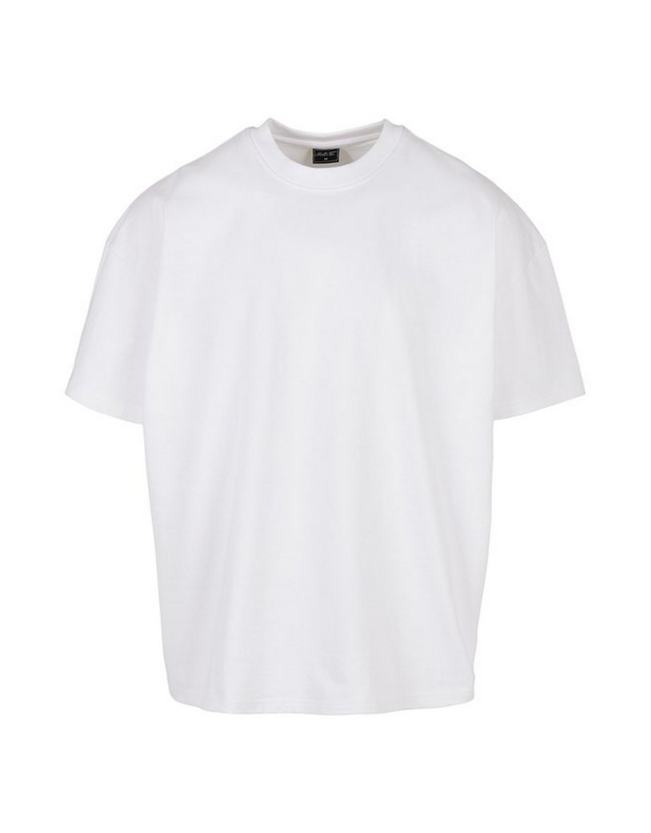 Mens Plain Ultra Heavyweight T-Shirt - White