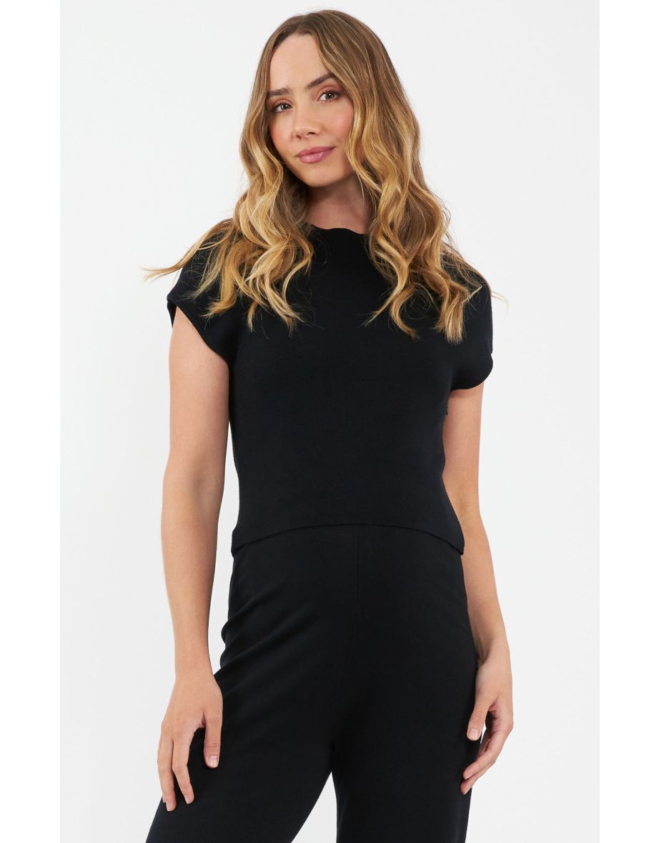 Kira Nursing Knit (Black)
